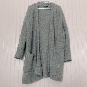 Tibi Alpaca Wool Cardigan M FLAW